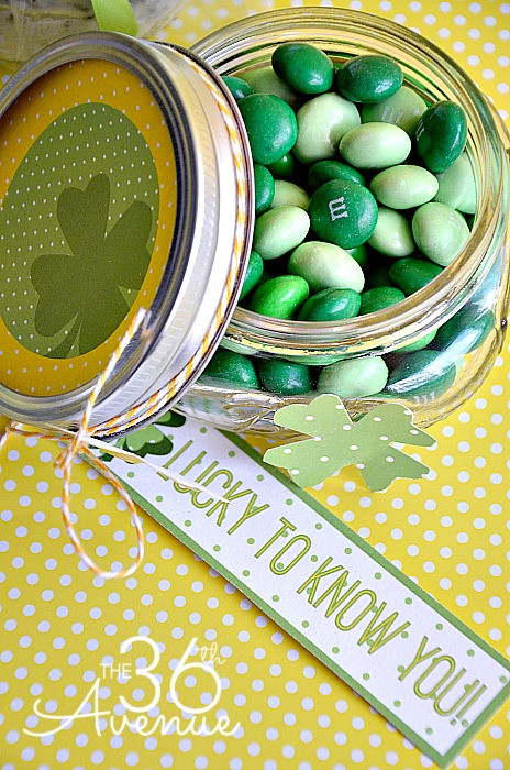 St. Patrick's Day Gifts
 St Patrick s Day Free Printable and Gift Idea The 36th