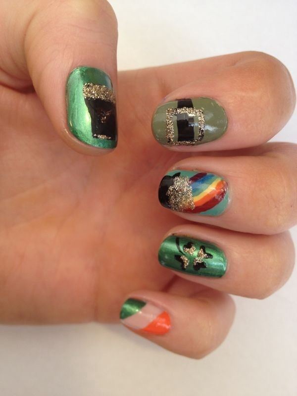 St Patrick's Day Nail Ideas
 Happy St Patrick’s Day… Love from my Nails Oh