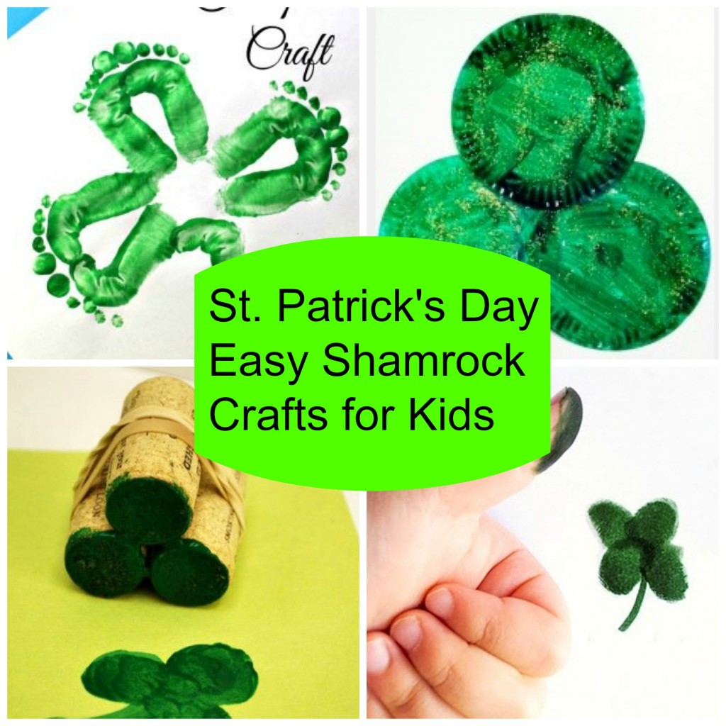 St Patricks Day Crafts For Kids
 5 Easy Shamrock St Patrick s Day Crafts for Kids
