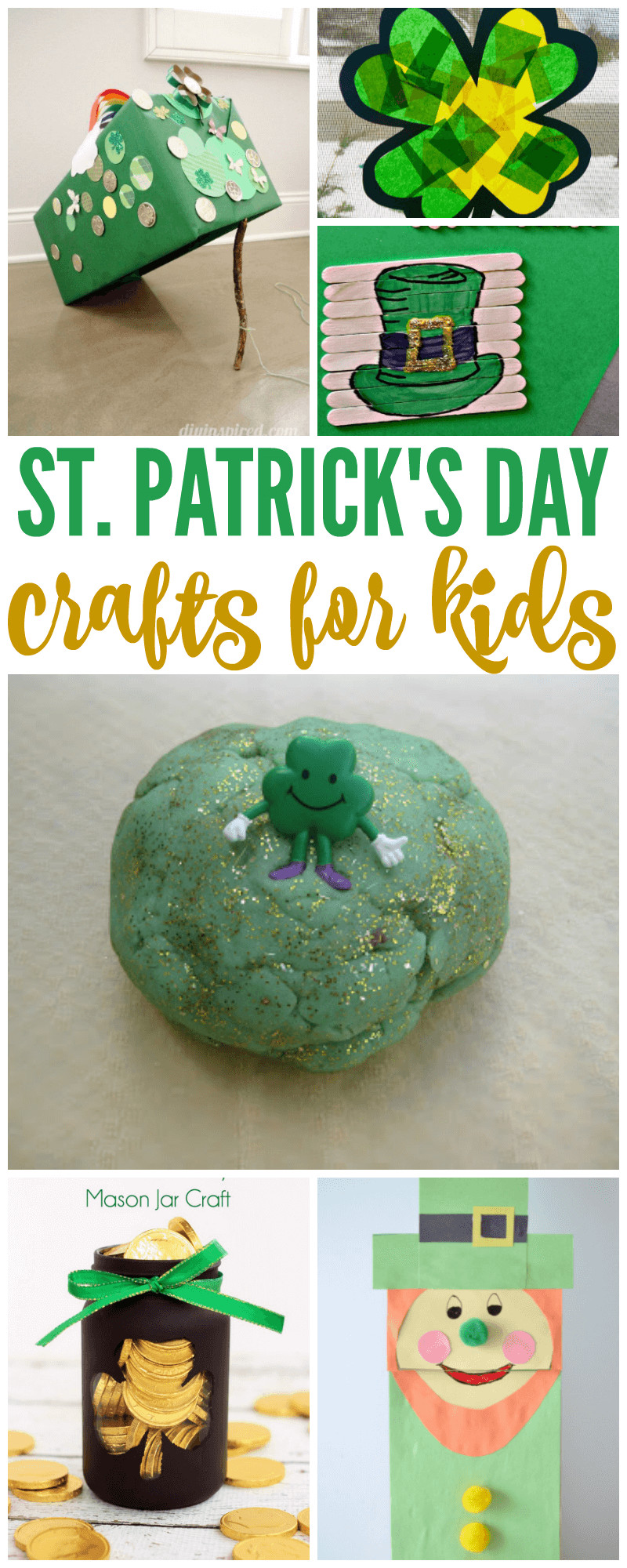 St Patricks Day Crafts For Kids
 St Patrick s Day Crafts for Kids