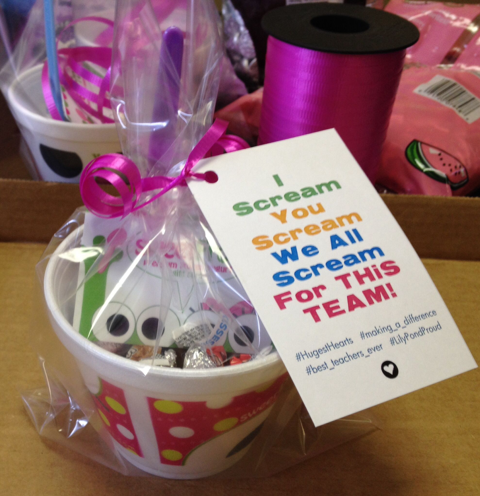 Staff Holiday Gift Ideas
 Staff appreciation Sweet Frog style