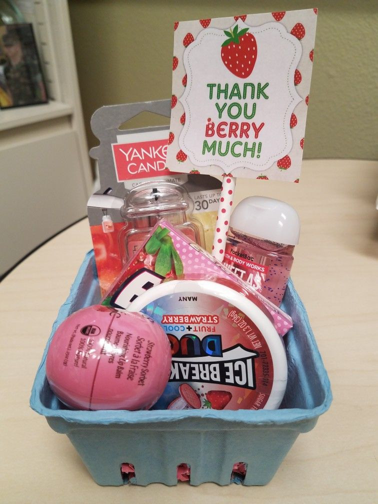 Staff Holiday Gift Ideas
 Thank You t for employee staff teacher Thank you Berry