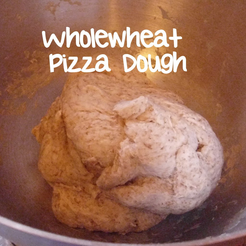 Stand Mixer Pizza Dough
 Whole wheat Pizza Dough in a Stand Mixer