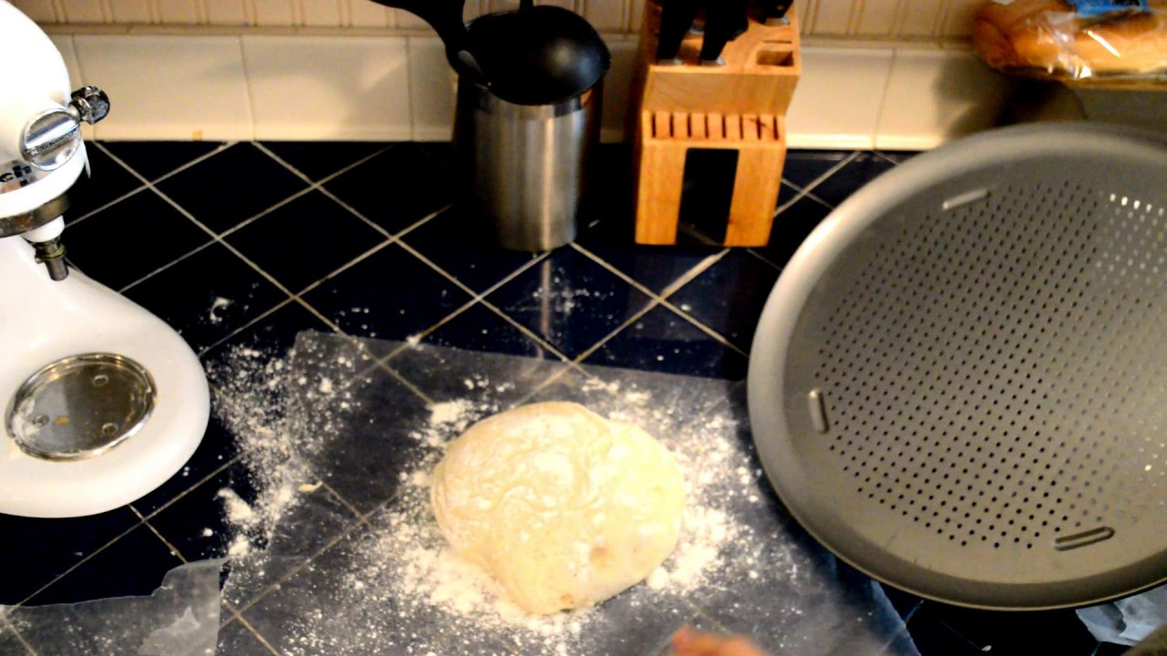 Stand Mixer Pizza Dough
 Homemade Pizza Dough Recipe with Kitchen Aid Stand Mixer