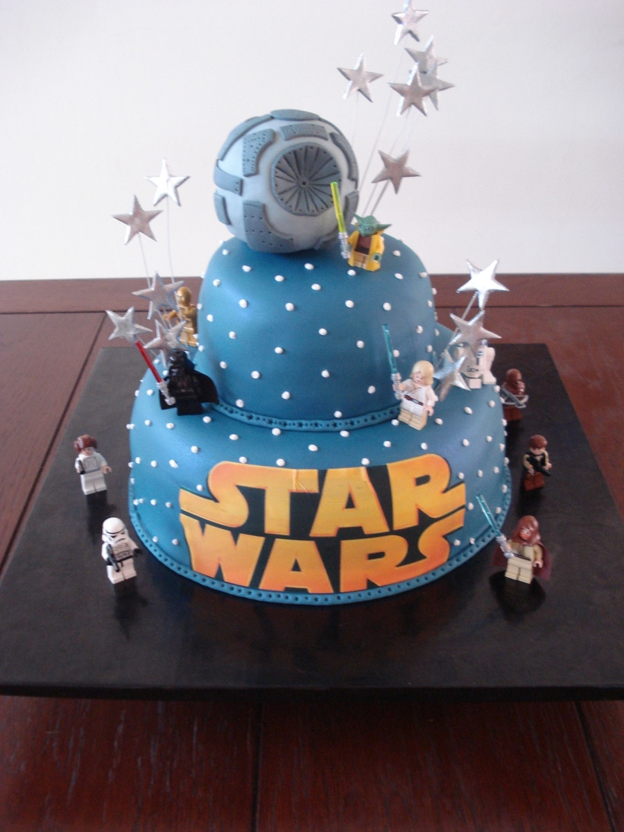 Star Wars Birthday Cake Decorations
 Star Wars Cake CakeCentral