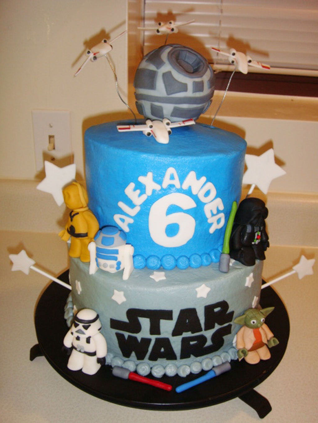 Star Wars Birthday Cake Decorations
 Star Wars Birthday Cakes Decorations Birthday Cake Cake
