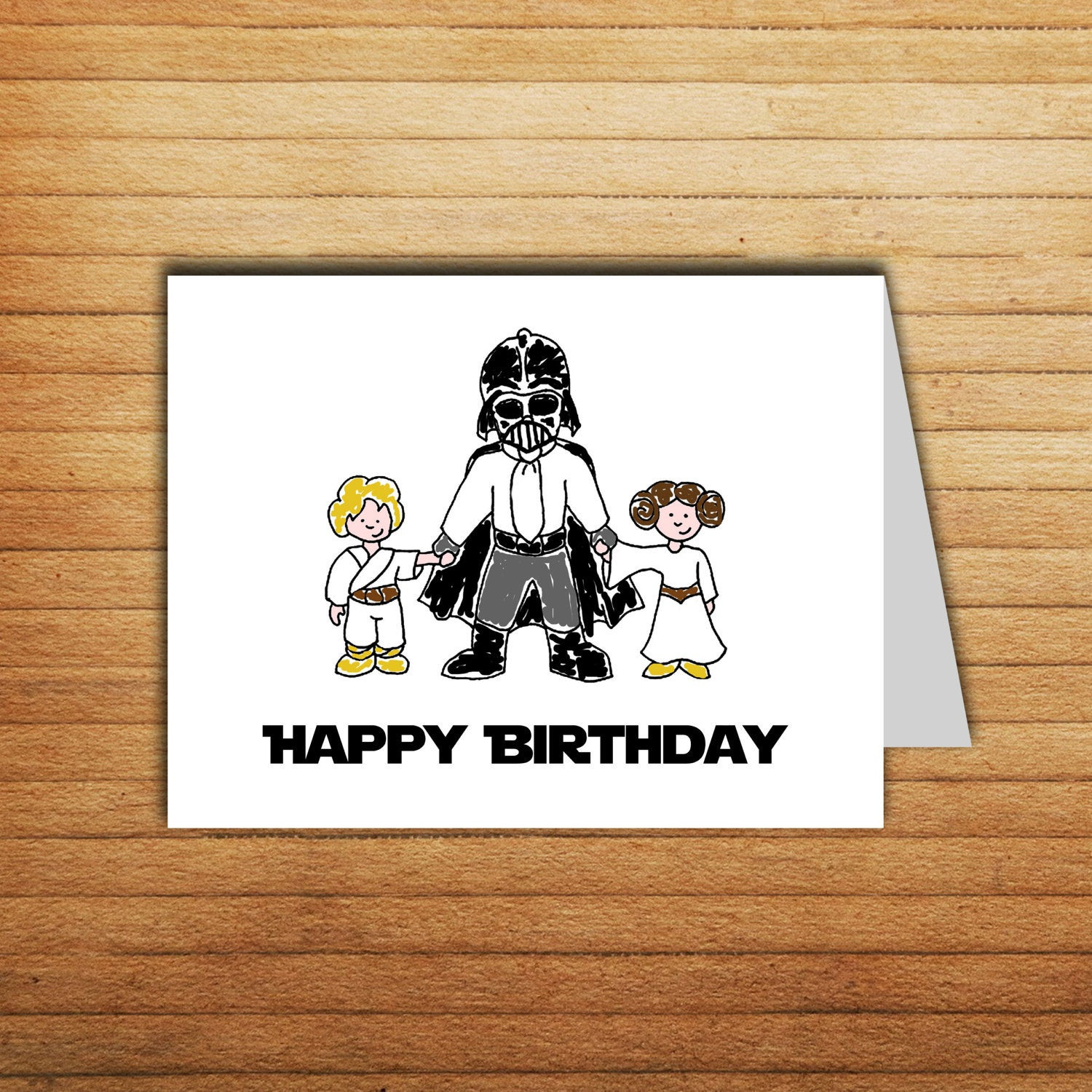 Star Wars Birthday Card
 Star Wars Birthday card Darth Vader card Printable Happy