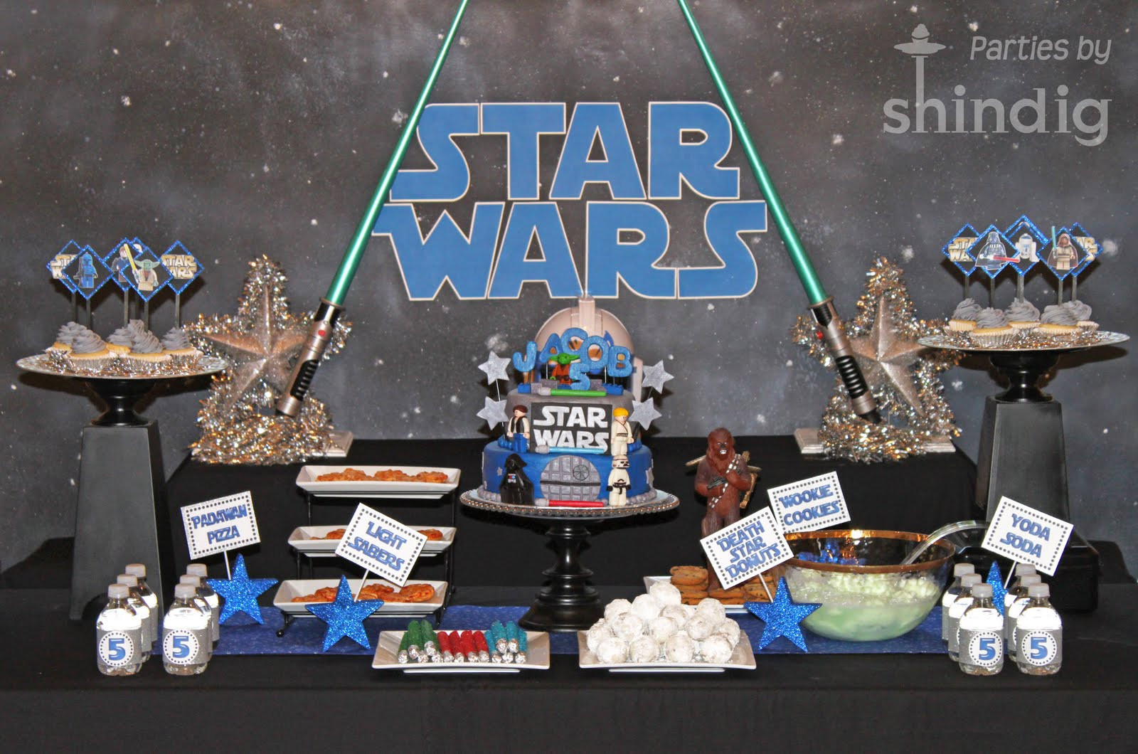 Star Wars Birthday Party Decorations
 Amanda s Parties To Go Star Wars Party Details