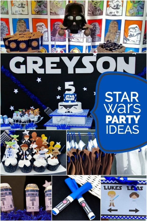 Star Wars Birthday Party Decorations
 13 Cool Boy s Birthday Parties We Love Spaceships and