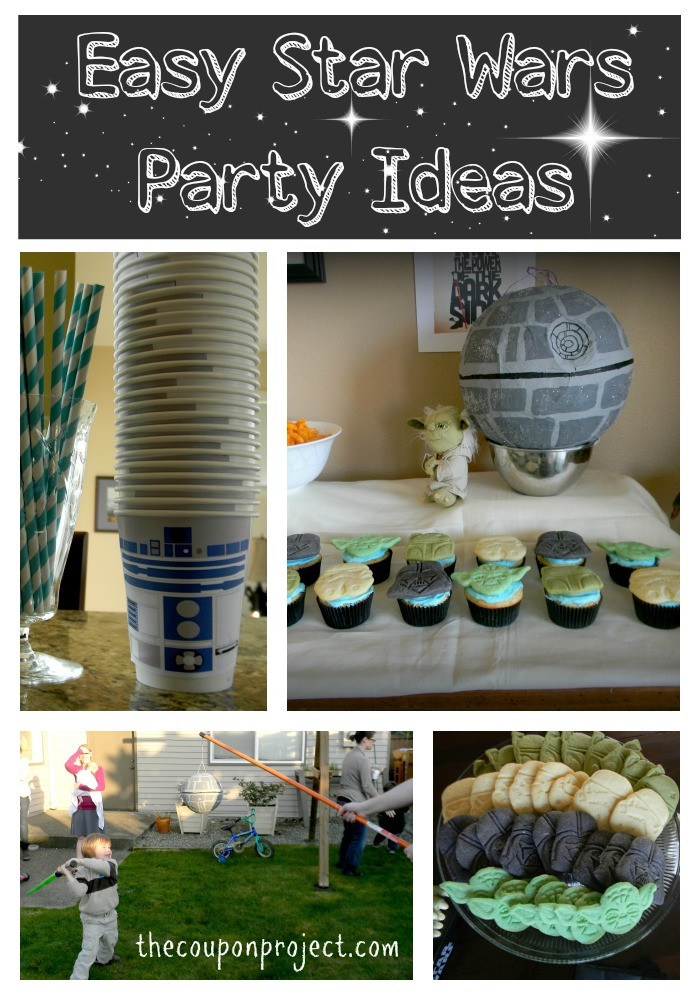 Star Wars Birthday Party Decorations
 Easy & Frugal Star Wars Themed Party Ideas