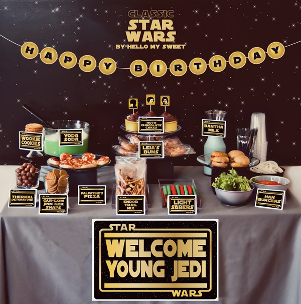 Star Wars Birthday Party Decorations
 Star Wars Birthday Party Ideas Star Wars Birthday Party