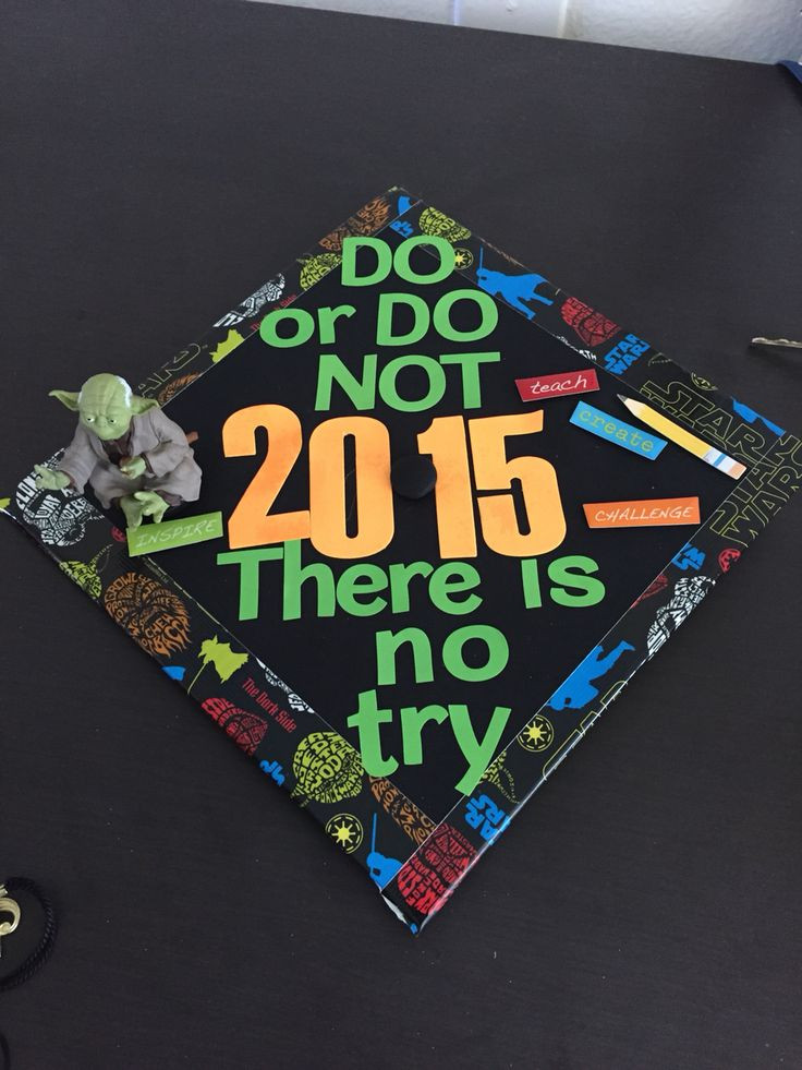 Star Wars Graduation Quotes
 17 Best images about nerdy graduation caps on Pinterest