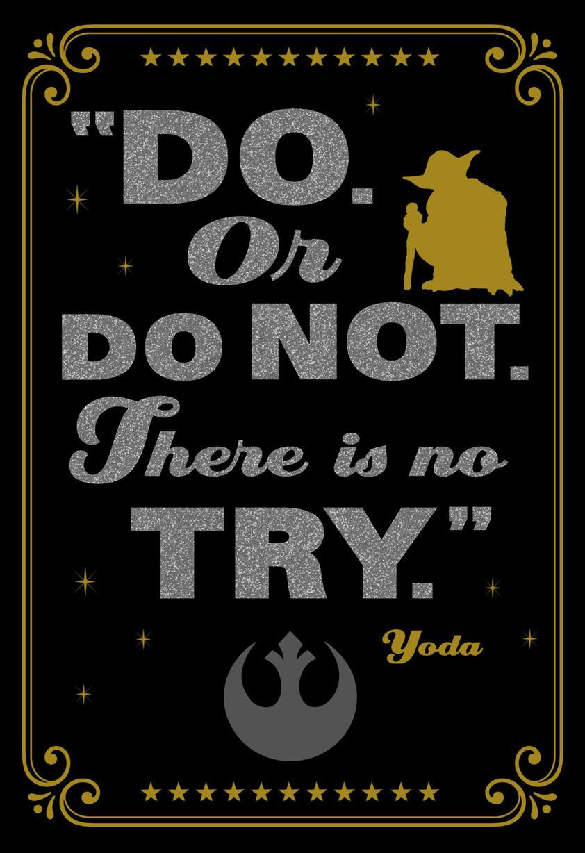 Star Wars Graduation Quotes
 Star Wars™ Yoda™ Do Do Not Graduation Card Greeting
