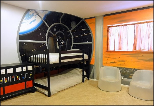 Star Wars Kids Room
 Decorating theme bedrooms Maries Manor outer space