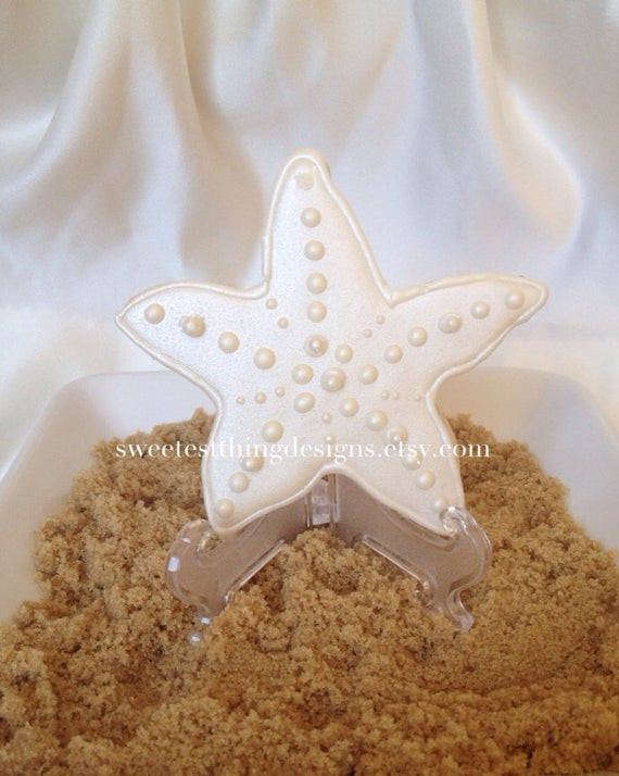 Starfish Wedding Favors
 12 Starfish Cookie Favors Wedding Favor by