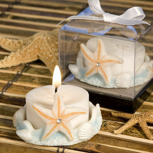 Starfish Wedding Favors
 50 Starfish Design Candle Beach Themed Wedding Favors