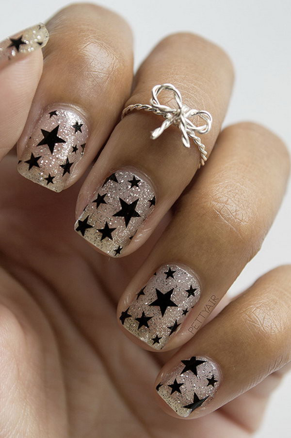 Stars Nail Designs
 50 Cool Star Nail Art Designs With Lots of Tutorials and