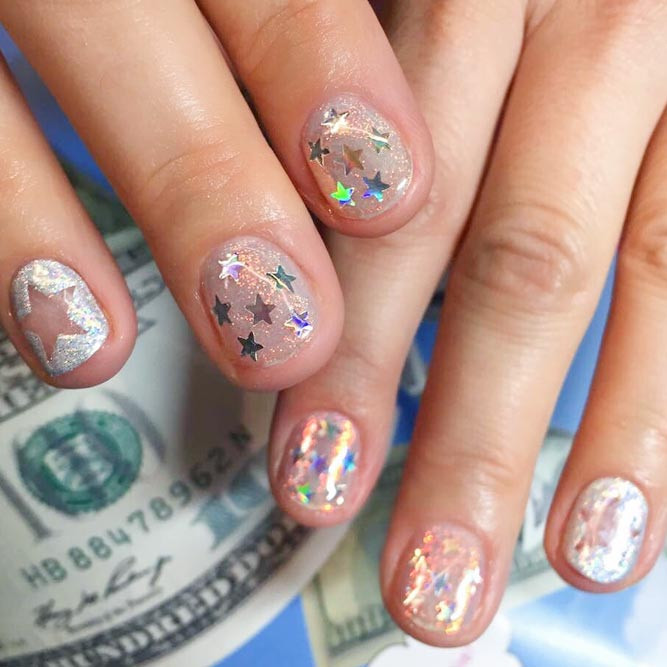 Stars Nail Designs
 21 Star Nails Designs To Fall In Love With