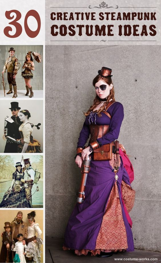 Steampunk Costume DIY
 30 Creative Steampunk Costume Ideas in 2018