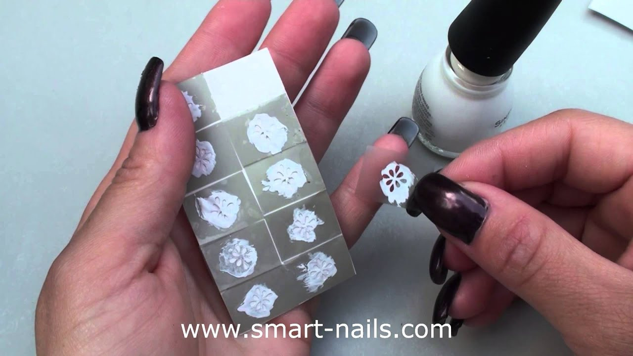 Stencils Nail Art
 How to reuse the smART nails stencils