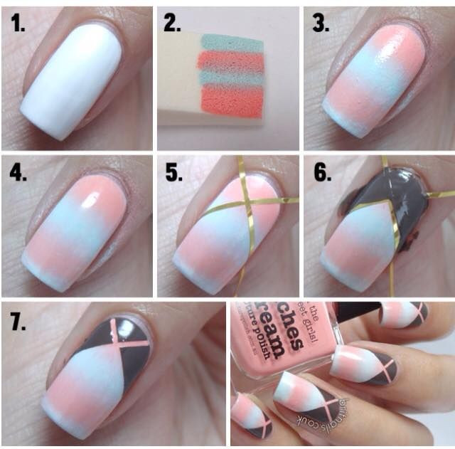 Step By Step Nail Art Designs For Beginners
 Nail art for beginners without tools
