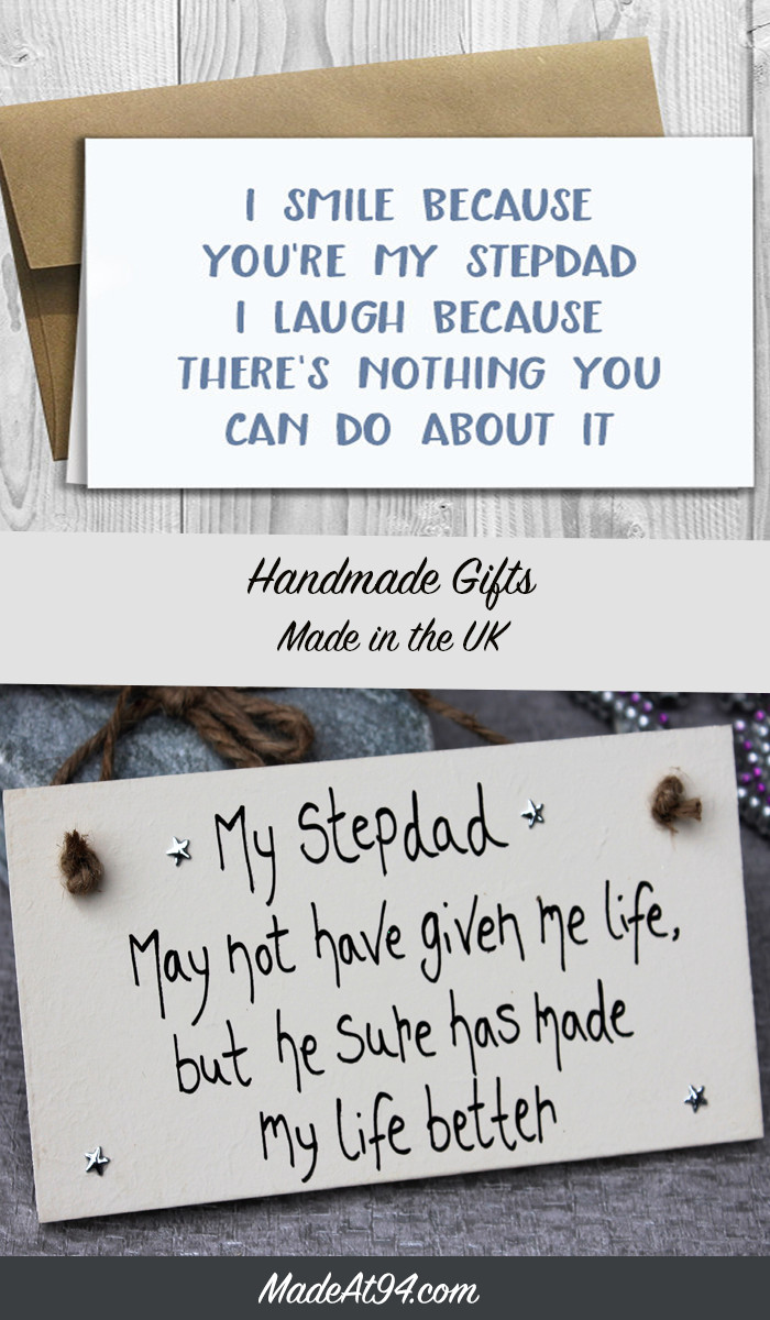 Step Father Gift Ideas
 Stepdad Gift Plaque For Birthday and Father s Day Present