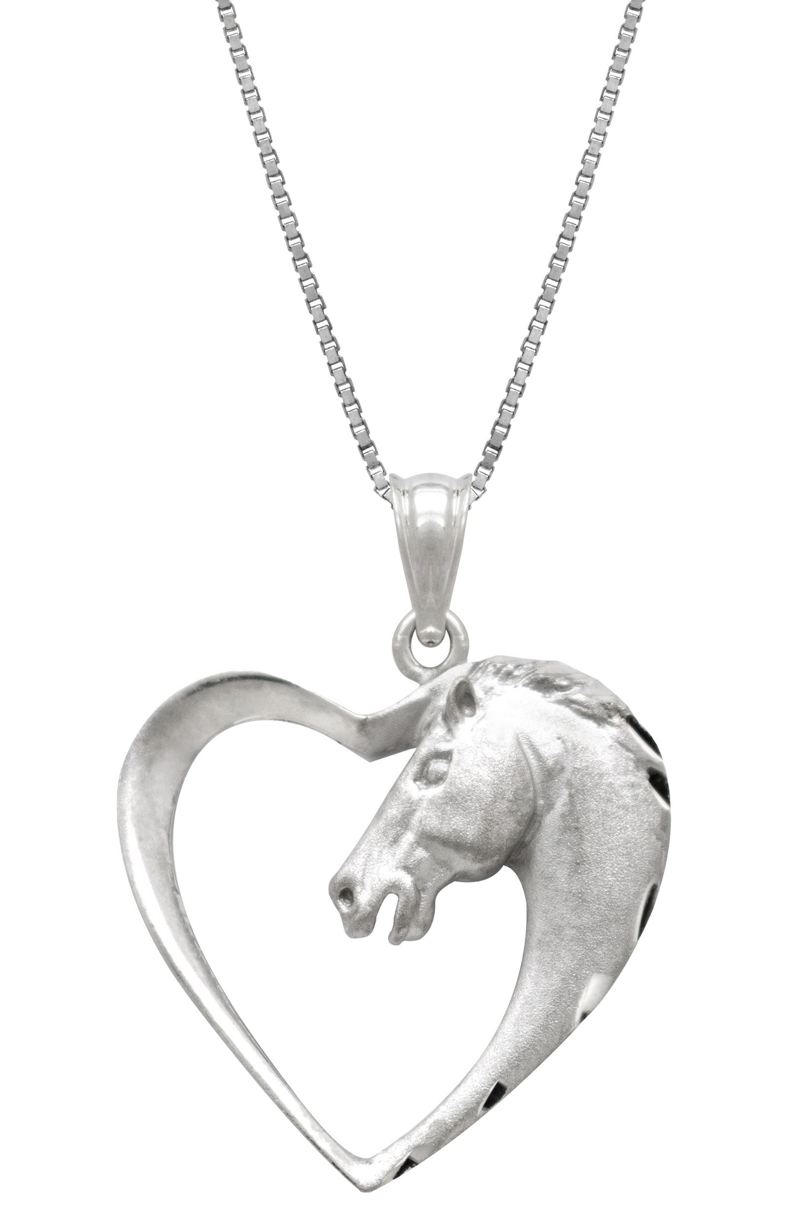 Sterling Silver Horse Necklace
 Horse Gifts The Old Blue Door