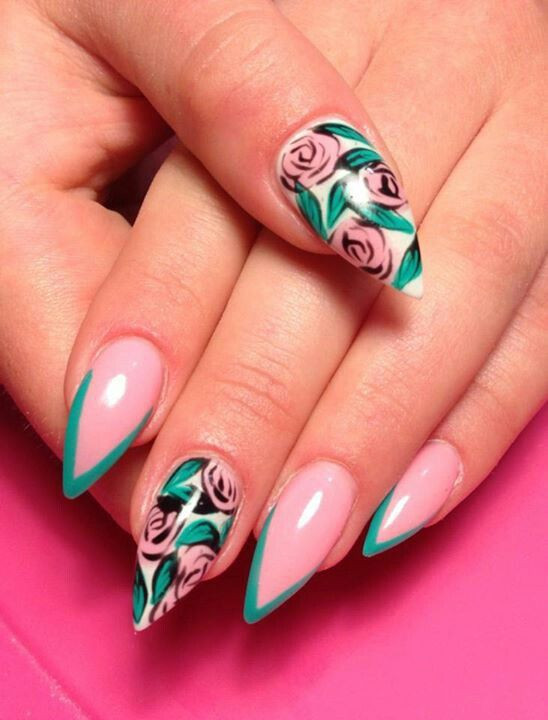 Stiletto Nail Colors
 Pin on Nails