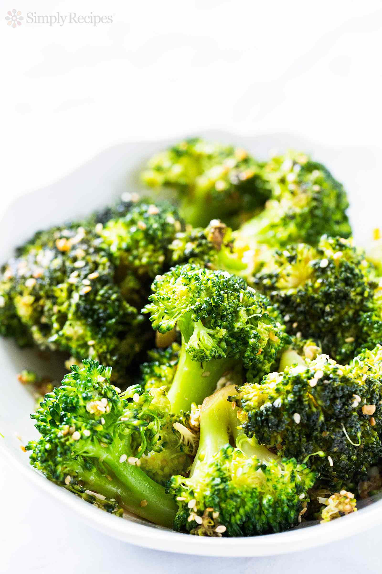 Stir Fry Broccoli
 Broccoli Stir Fry with Ginger and Sesame Recipe