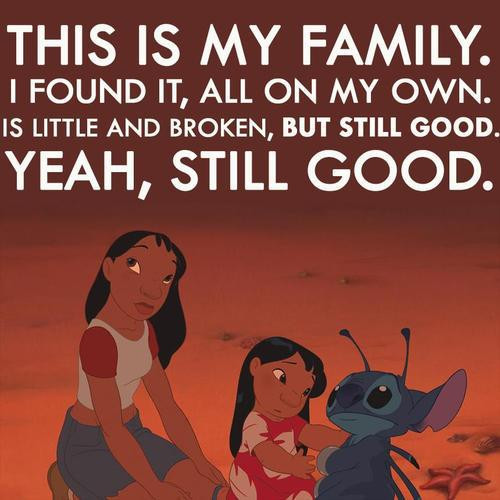 Stitch Family Quote
 Ohana Means Family Lilo And Stitch Quotes QuotesGram