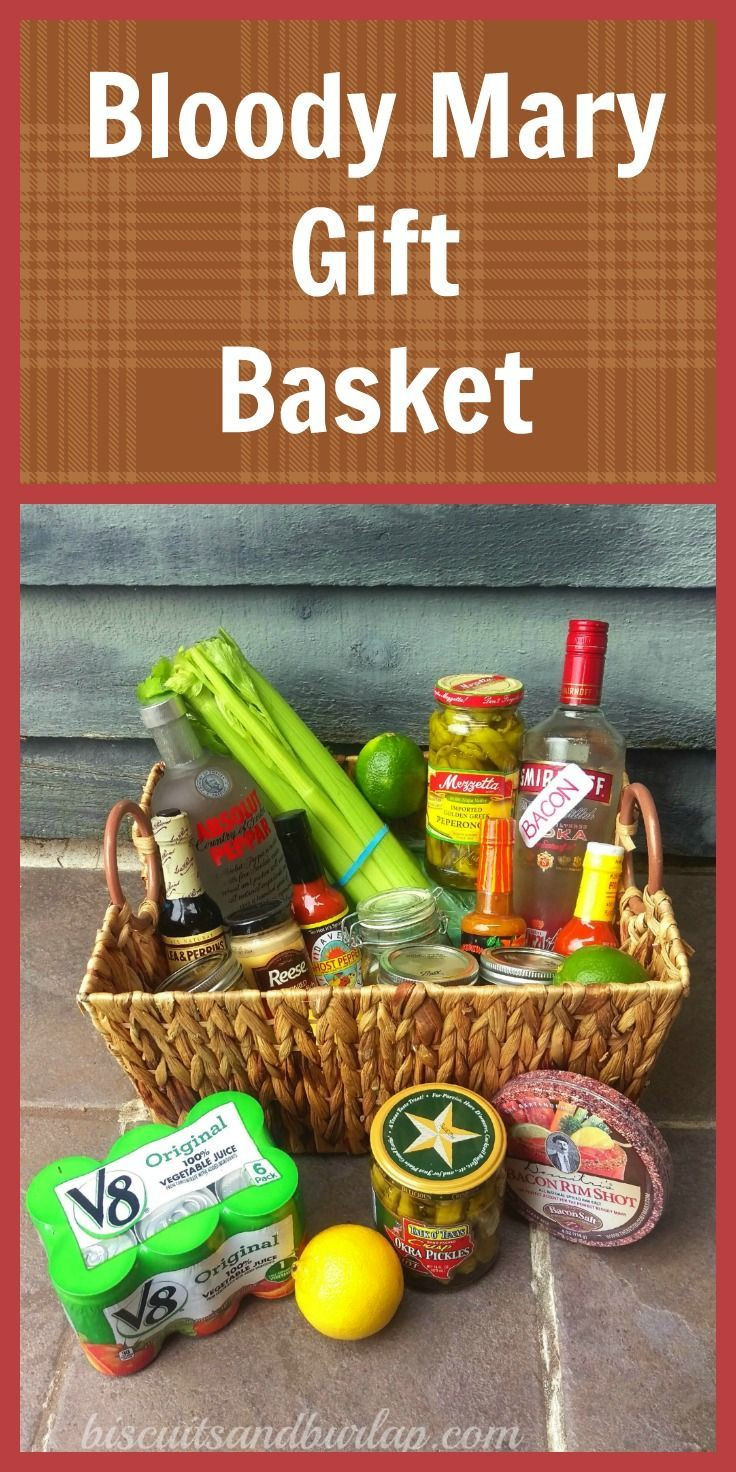 Stock The Bar Gift Basket Ideas
 Bloody Mary Gift Basket Gifts To Make And Give