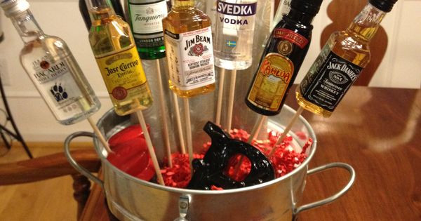 Stock The Bar Gift Basket Ideas
 Stock the Bar t