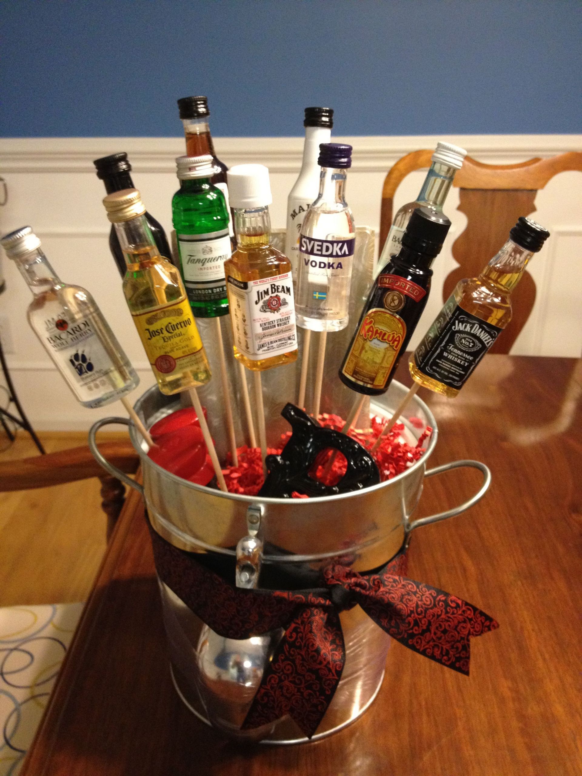 Stock The Bar Gift Basket Ideas
 Stock the Bar t