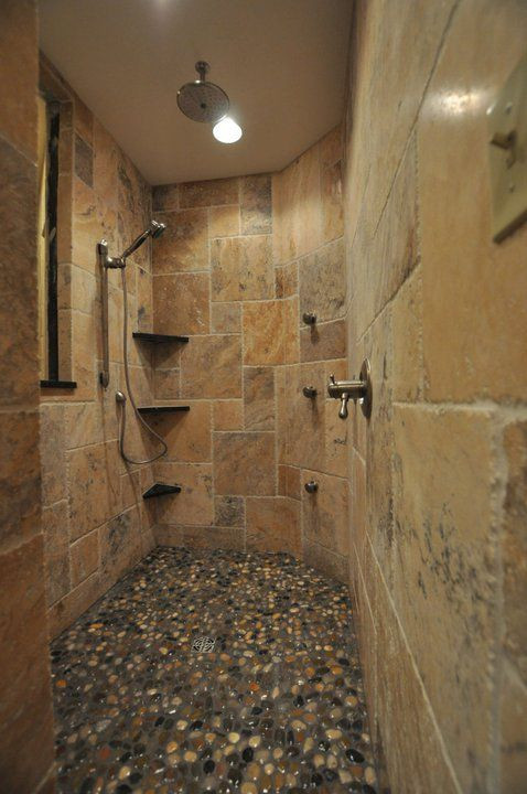 Stone Bathroom Showers
 20 Stone tile bathroom design ideas MessageNote