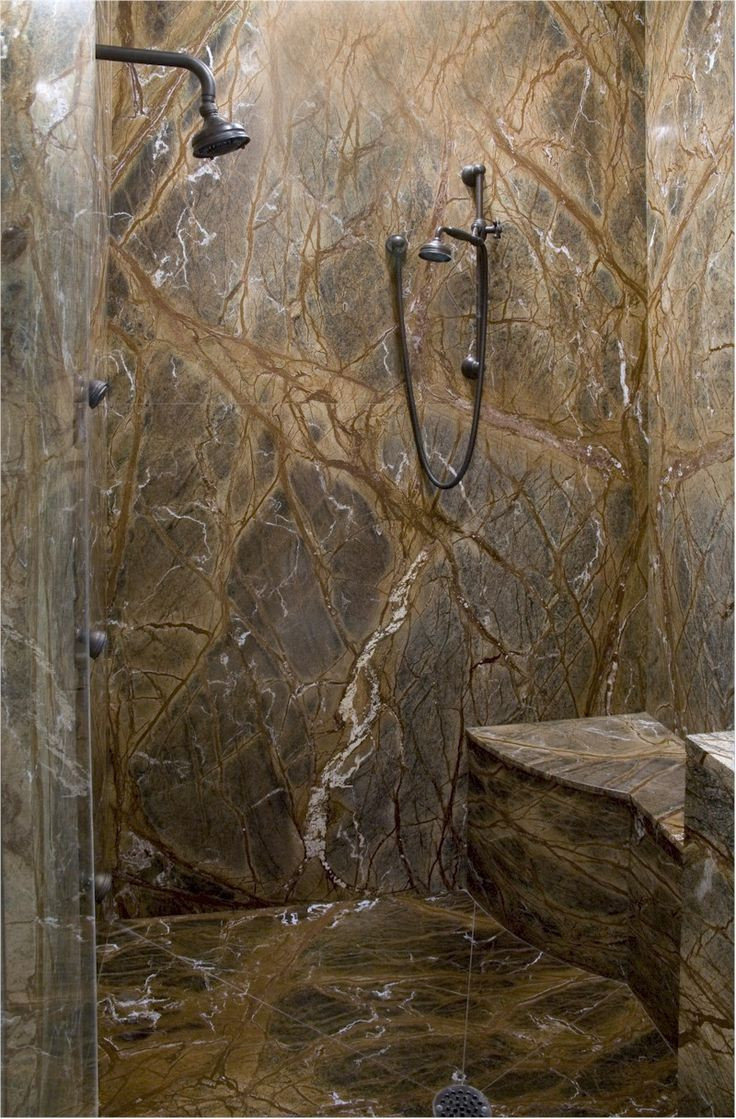 Stone Bathroom Showers
 Slab Showers