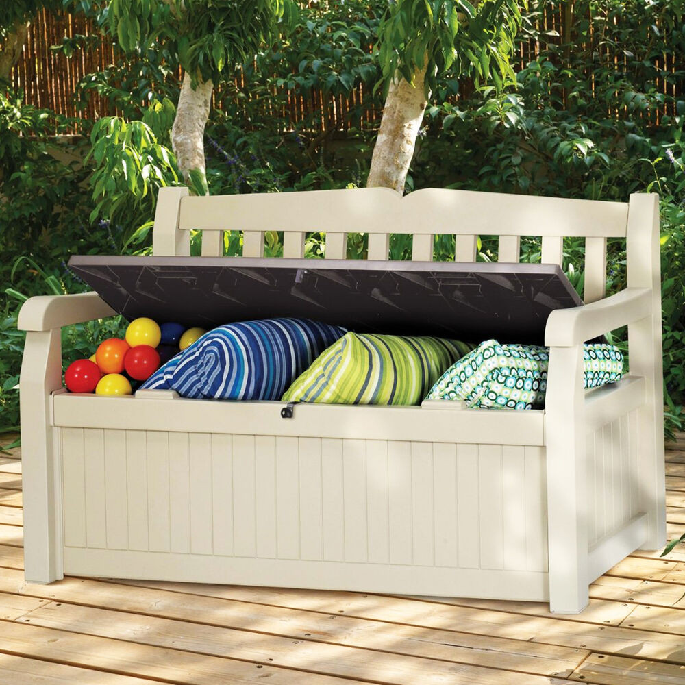 Storage Bench For Outside
 Modern Storage Bench Organizer for Outdoor Indoor Patio
