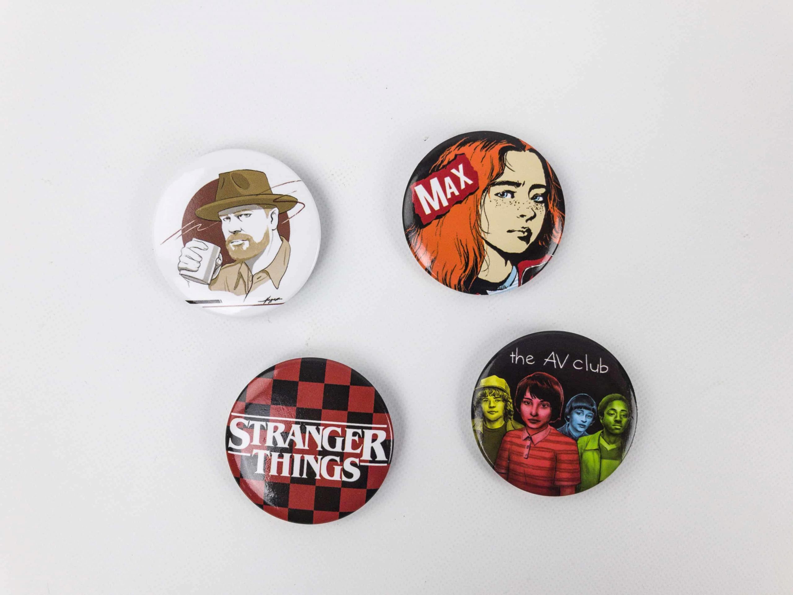 Stranger Things Pins
 Loot Crate Stranger Things Limited Edition Crate Review
