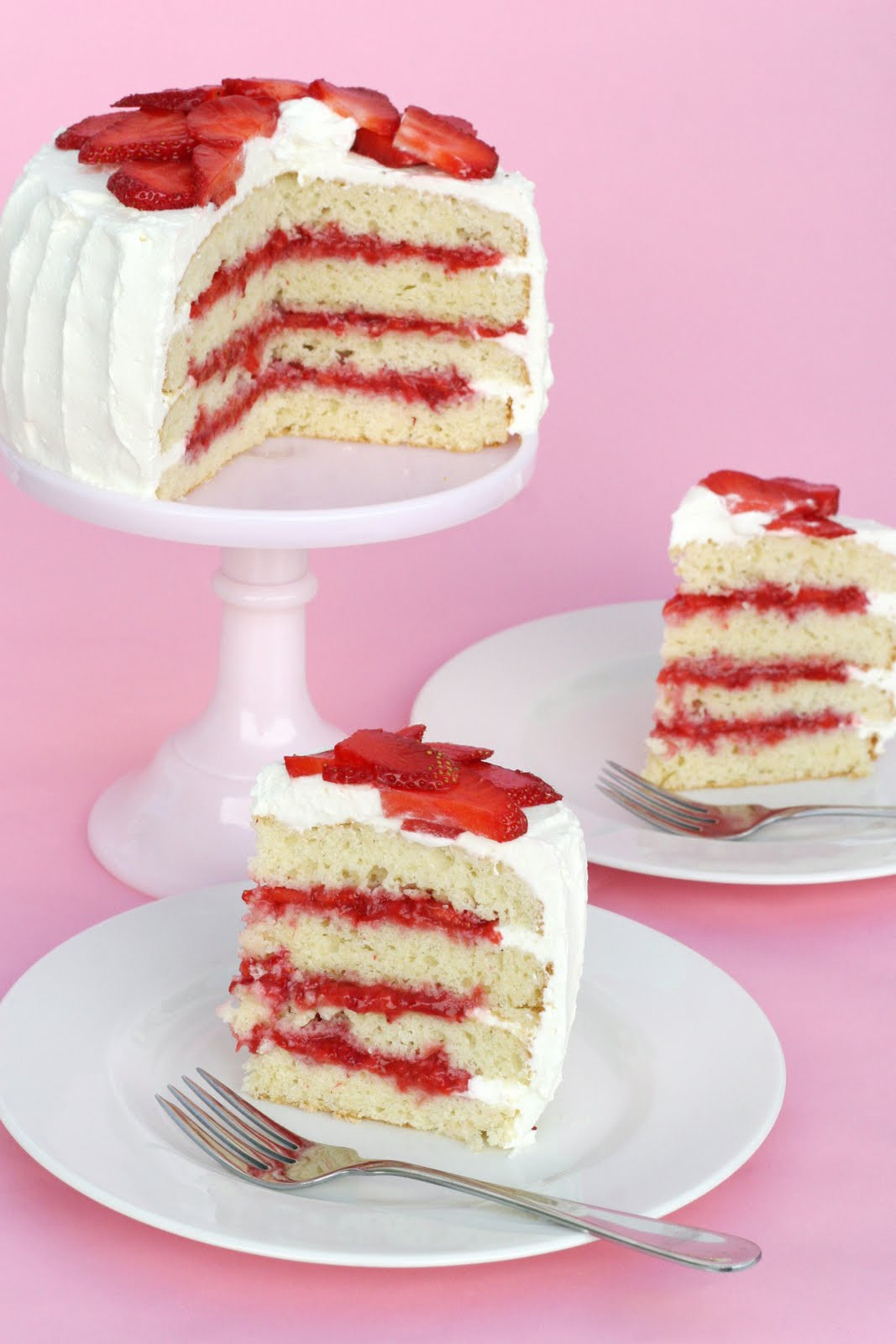Strawberry Cake Filling
 Strawberry Shortcake… Cake – Glorious Treats