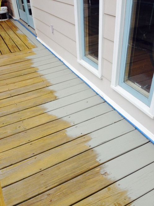Strip Paint From Deck
 Solid Deck Stain Removal Paint Talk Professional