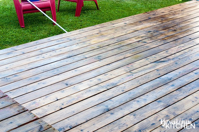 Stripping Deck Paint
 How to Stain a Deck in 4 Easy Steps