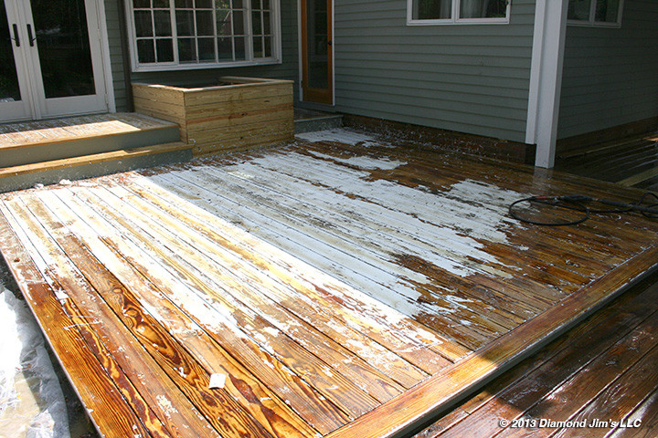Stripping Deck Paint
 Deck Stripping A Visual Guide