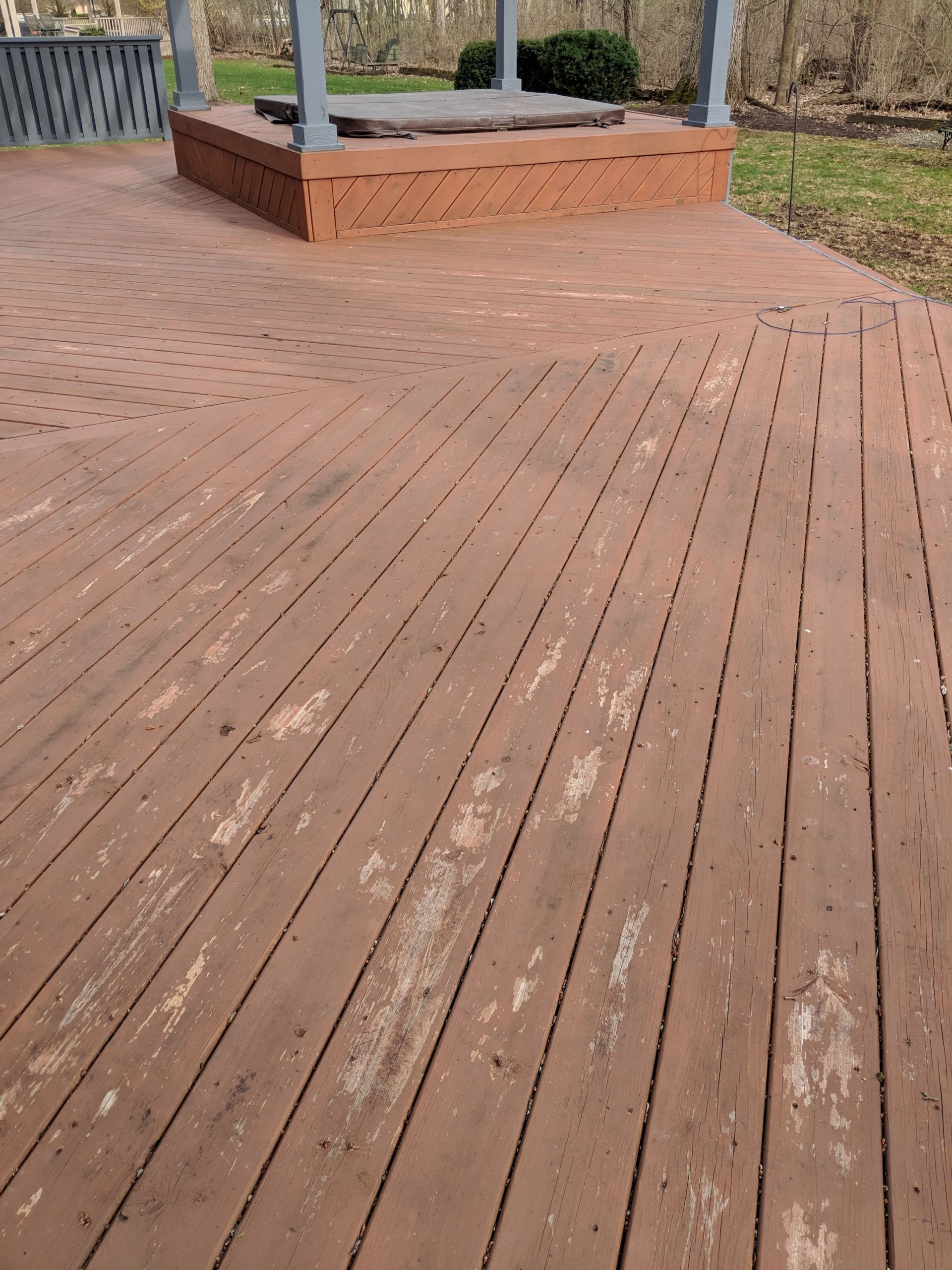 Stripping Deck Paint
 Deck Stripping – Removing an Old Deck Stain