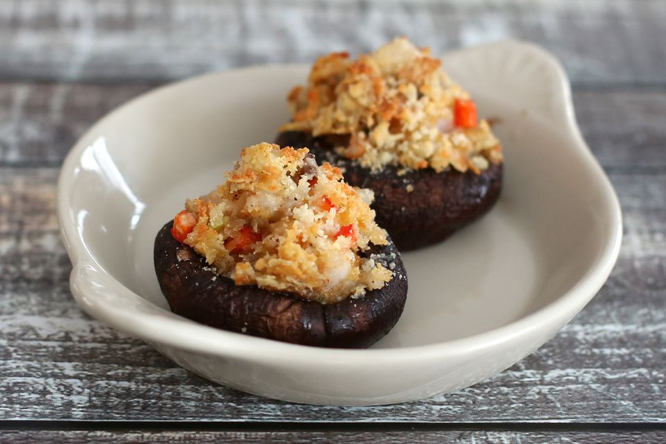 Stuffed Mushroom Recipes With Crab Meat
 Crab Stuffed Mushroom Recipe with Parmesan Cheese