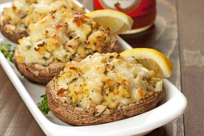 Stuffed Mushroom Recipes With Crab Meat
 Crab Stuffed Portobello Mushrooms Recipe