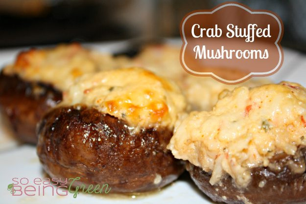 Stuffed Mushroom Recipes With Crab Meat
 Crab Stuffed Mushrooms
