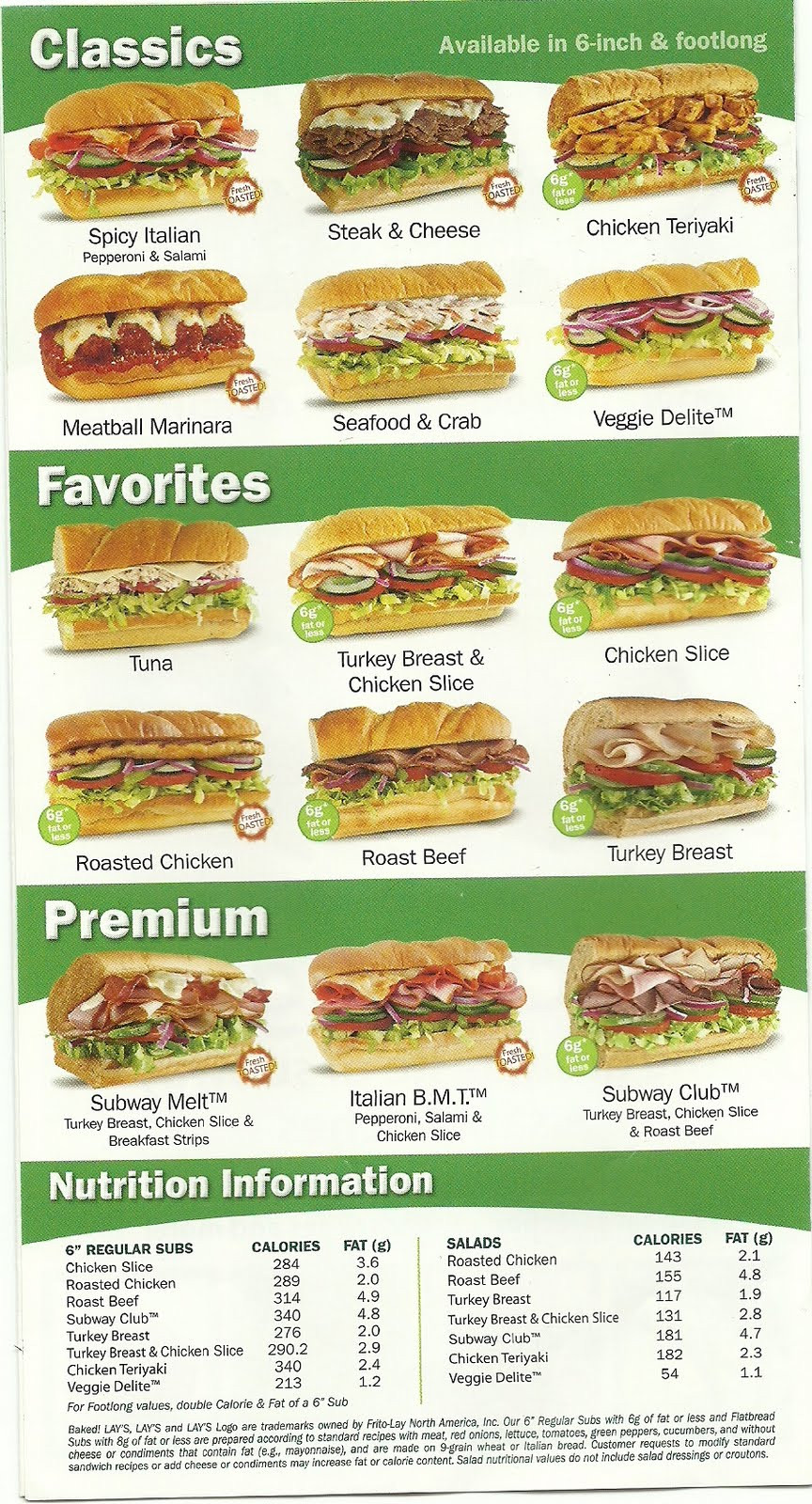 Subway Italian Bread Calories
 My Life Subway Sandwiches Healthy and Low in Calories if