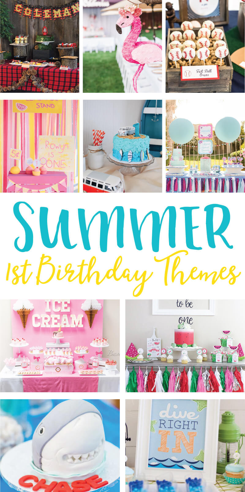 Summer 1St Birthday Party Ideas
 10 Favorite Summer 1st Birthday Party Ideas on Love the Day