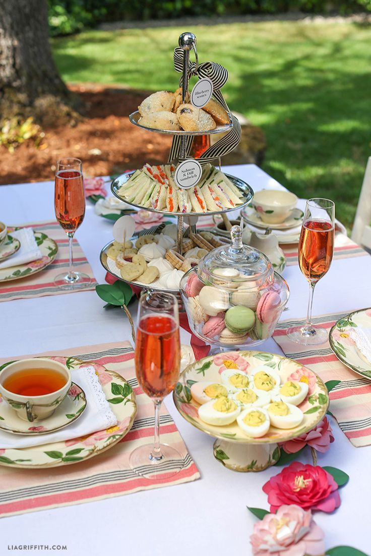Summer Afternoon Tea Party Ideas
 Host an English Style High Tea Summer Tea