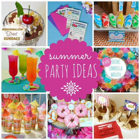 Summer Bday Party Ideas
 Summer Parties Airplane Parties and Movie Night Ideas