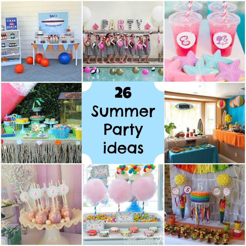 Summer Bday Party Ideas
 Summer Party Ideas Michelle s Party Plan It
